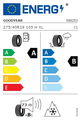 Goodyear 275/40 R19 105H XL Vector 4Seasons G3 Oto 4 Mevsim Lastiği (Üretim Yılı: 2025) ürün görseli 1