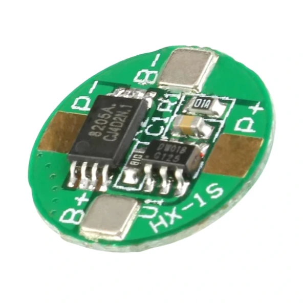 1S 2.5A BMS 3.7V 18650 Lityum Pil Şarj Koruma Devresi ürün görseli 1