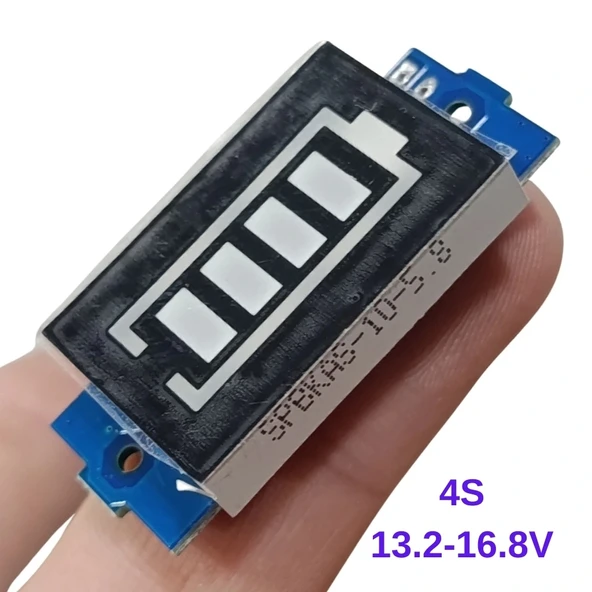 4S Lityum Batarya Kapasite Göstergesi Modülü 13.2V-16.8V ürün görseli 1