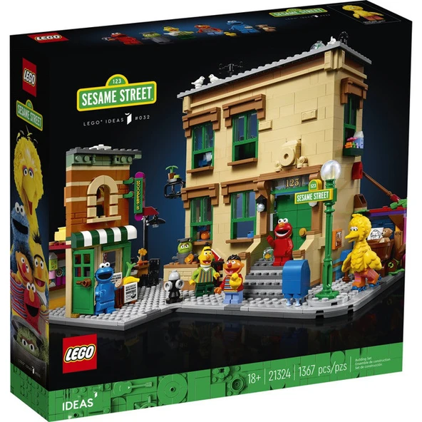 LEGO 21324 Ideas 123 Susam Sokağı ürün görseli 1