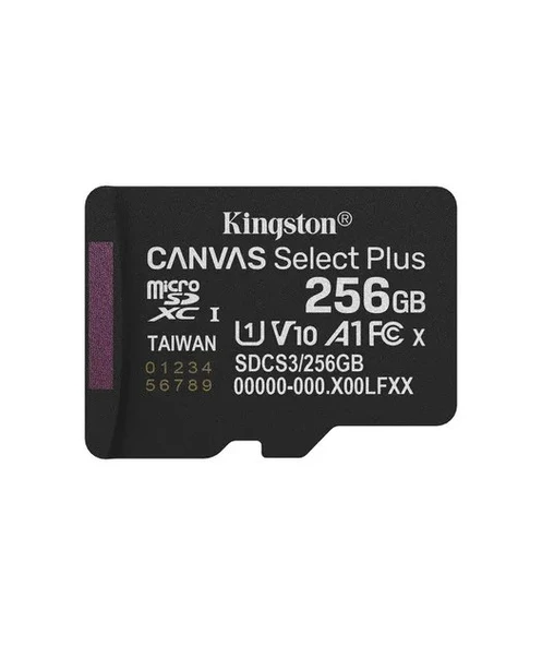256GB microSDXC Canvas Select Plus Gen3 150MB/s A1 Card + Adapter - Resim 3