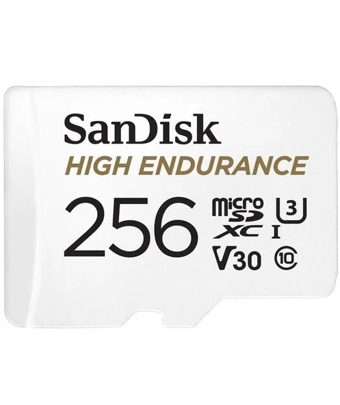 SANDISK High END microSDXC 256G+SD ADP ürün görseli 1