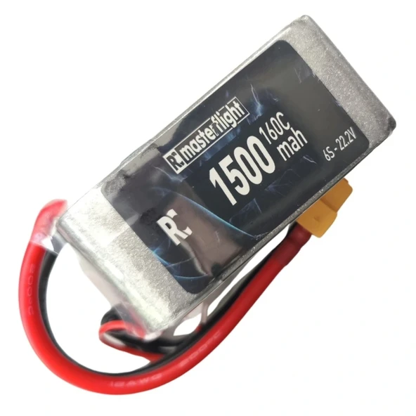 22.2V Li-po Pil - 1500mah 160C 6s Lityum Polymer Batarya ürün görseli 1