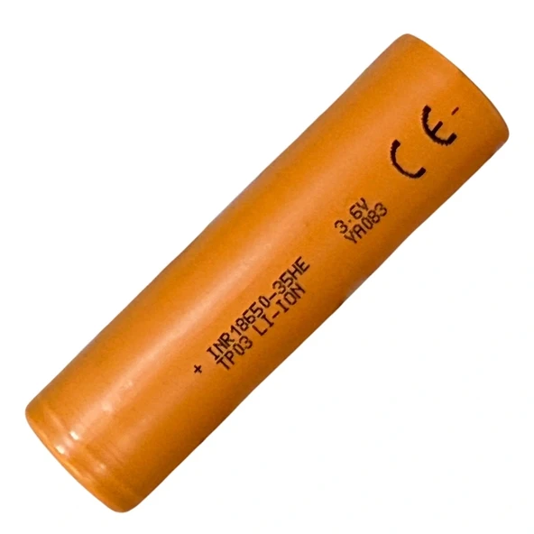 Tenpower INR18650 3.7V 3500 35HE mAh Li-ion Şarj Edilebilir Pil ürün görseli 1