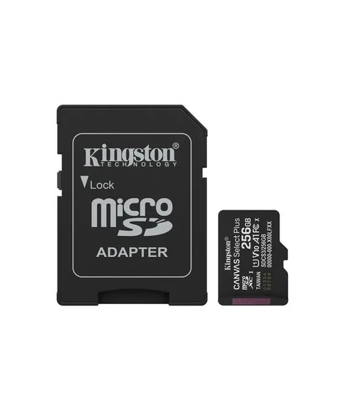 256GB microSDXC Canvas Select Plus Gen3 150MB/s A1 Card + Adapter ürün görseli 1