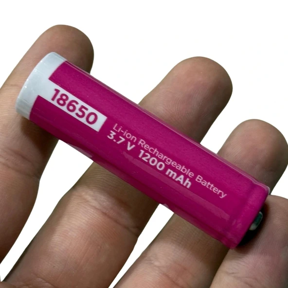 Power-Xtra 18650 3.7V 1200mAh Li-ion Şarj Edilebilir Pil ürün görseli 1