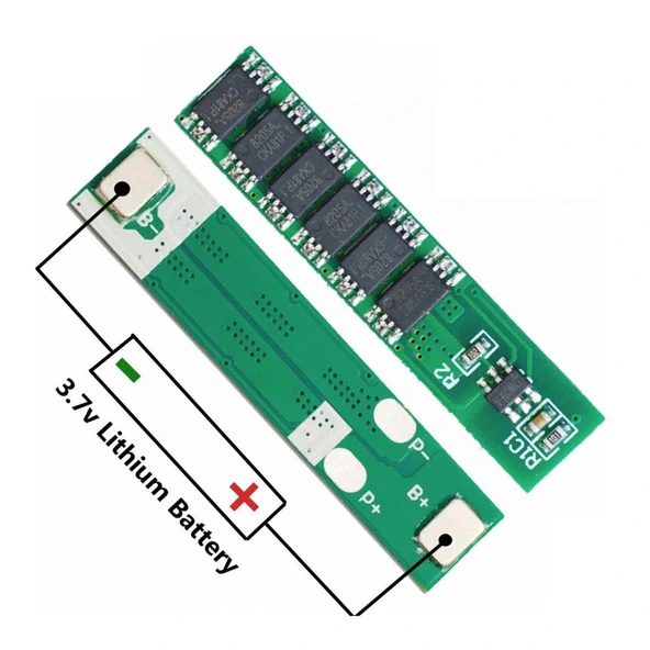1S 15A BMS 3.7 V 18650 Lityum Pil Koruma Devresi - Resim 6