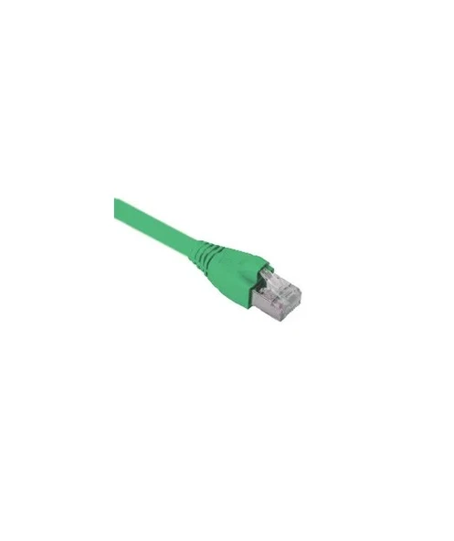 Cat6A S/FTP Patch Cord LSOH 1m Yeşil ürün görseli 1