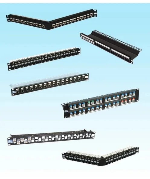 24 Port Keystone Jack UTP Çapraz Panel B ürün görseli 1