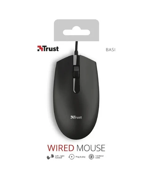 TRUST 24271 BASI WIRED MOUSE 8713439242713 - Resim 4