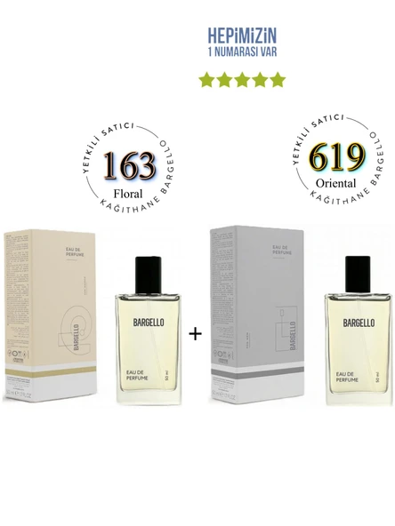 163 + 619 Kadın / Erkek Parfüm Edp 50 ml Floral / Oriental - Mnms163619 ürün görseli 1