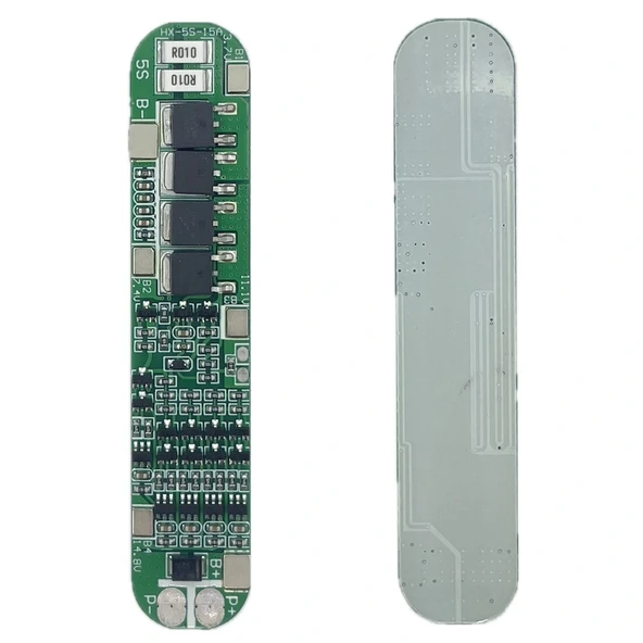 5S 15A BMS 18650 Lityum Pil Şarj Koruma Devresi - Resim 4