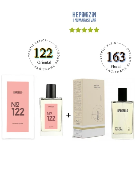 122 + 163 Kadın Parfüm Edp 50 ml Oriental / Floral - Mnms122163 ürün görseli 1