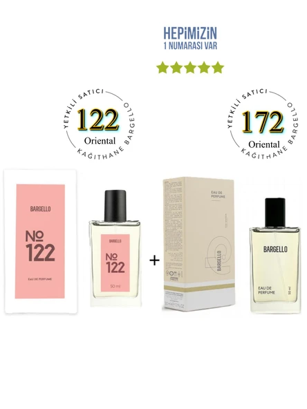 122 + 172 Kadın Parfüm Edp 50 ml Oriental - Mnms122172 ürün görseli 1