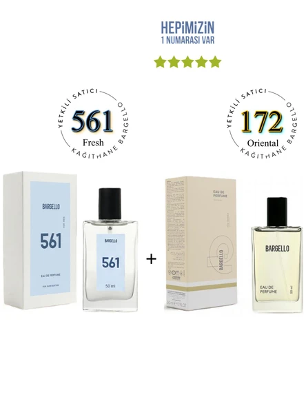561+ 172 Erkek / Kadın Parfüm Edp 50 ml Fresh / Oriental - Mnms561172 ürün görseli 1
