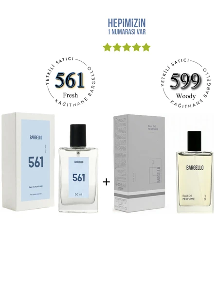 561+ 599 Erkek Parfüm Edp 50 ml Fresh / Woody - Mnms561599 ürün görseli 1