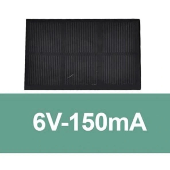 6V-150mA Güneş Paneli (Solar Panel) 105x66 mm - Resim 2