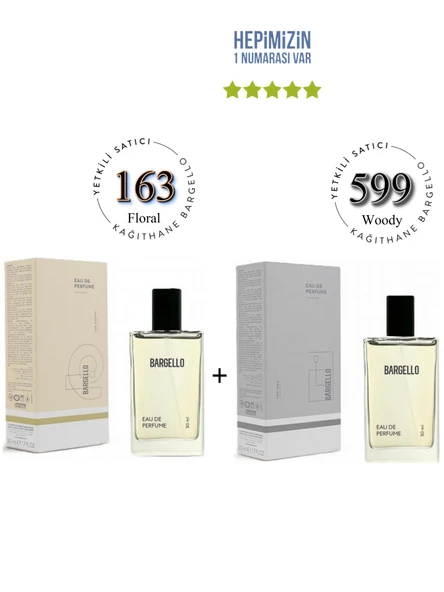 163 + 599 Kadın / Erkek Parfüm Edp 50 ml Floral / Woody - Mnms163599 ürün görseli 1