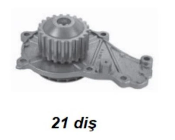 Ford Devirdaım Su Pompası P206 P207 P307 C1 C2 C3 (i II İi) C3 Plurıel Xsara II Dv4td (1.4 Hdi 8v) Fiesta - Aybay 0722 ürün görseli 1