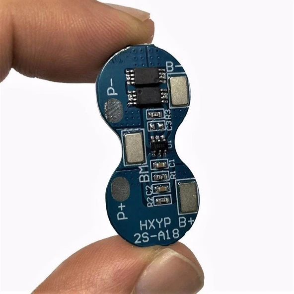 2S 4A BMS 7.4V 18650 BMS Lityum Pil Koruma Devresi - Resim 3