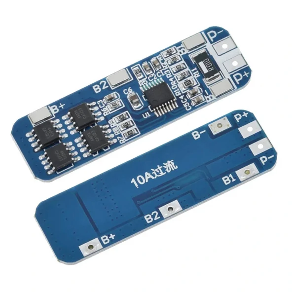 3S 10A BMS 12V 18650 Li-ion Koruma Devresi - Resim 3
