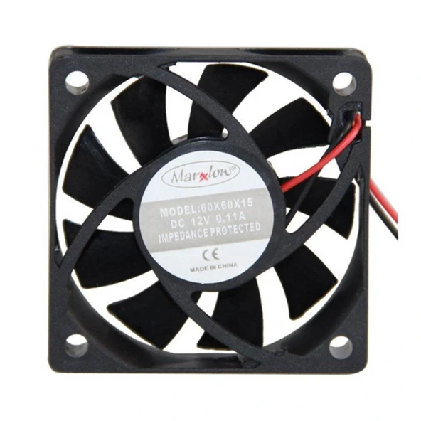 IC-216 Kare Fan 60x60x15mm 12V DC ürün görseli 1