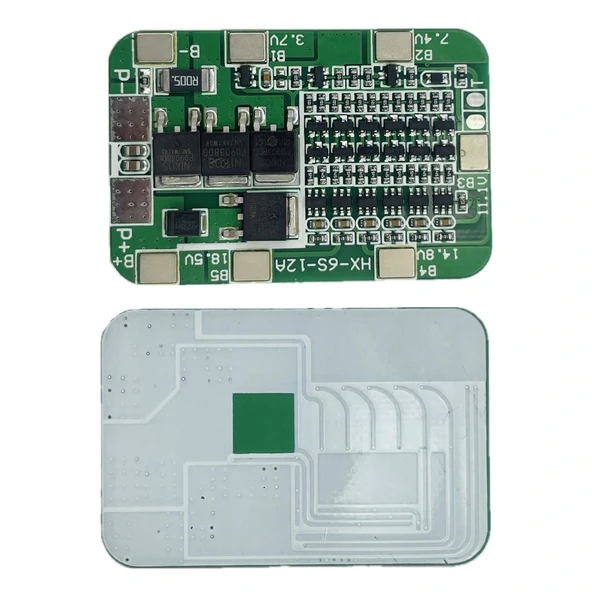 6S 15A BMS 18650 Lityum Pil Şarj Koruma Devresi - Resim 4
