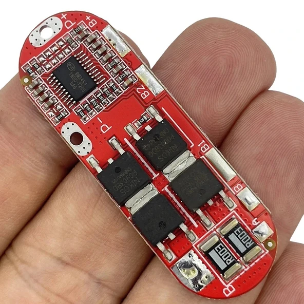 5S 25A BMS 18650 Lityum Pil Şarj Koruma Devresi - Resim 3