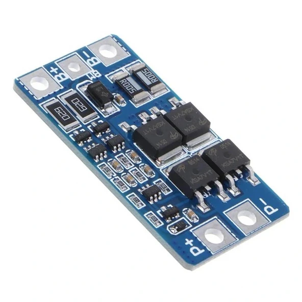 2S 10A BMS 7.4V 18650 Lityum Pil Koruma Devresi ürün görseli 1