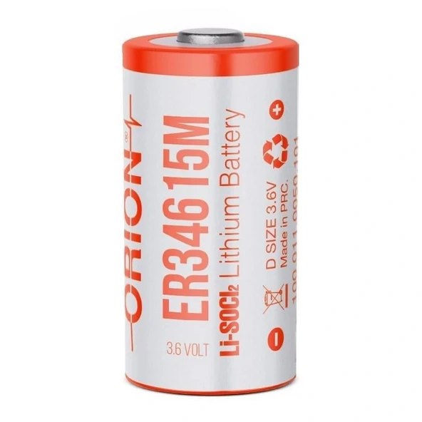 Orion ER34615 M 13000mAh 3.6V Lityum Pil ürün görseli 1