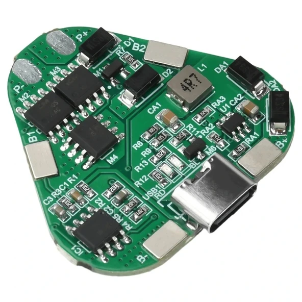 3S 20A BMS 12V 18650 Li-ion Type-C Pil Şarj Koruma Devresi ürün görseli 1