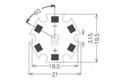 Power Led PCB Alüminyum - Resim 2