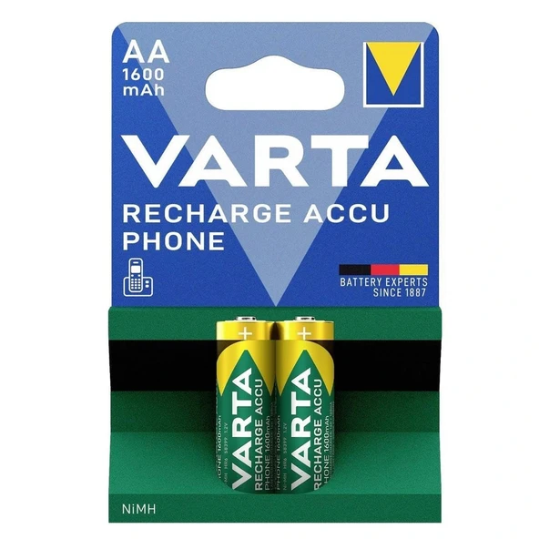 Varta 1600mAh AA Şarj Edilebilir Pil 2'li Paket ürün görseli 1