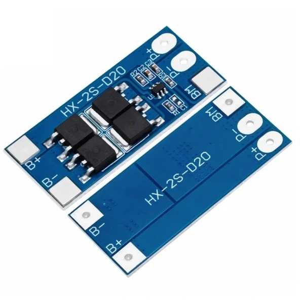 2S 13A BMS 18650 Lityum Pil Şarj Koruma Devresi - Resim 2