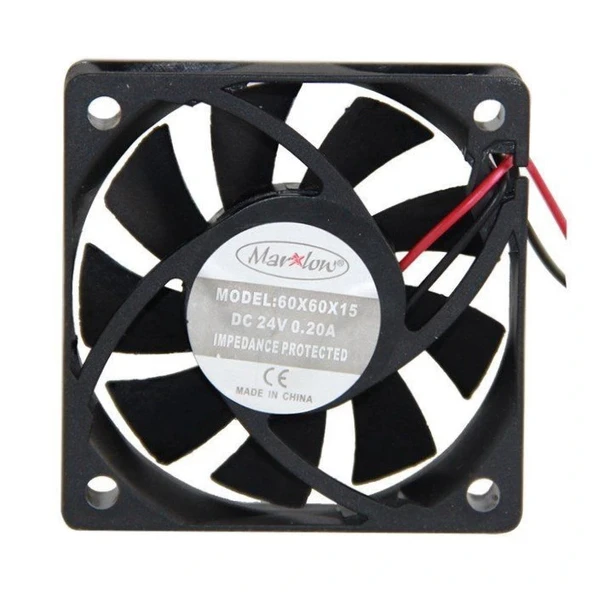 IC-216A Kare Fan 60x60x15mm 24V DC ürün görseli 1