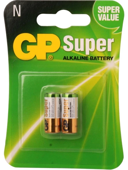GP GP910A Super Alkalin 2x LR1 (1/2AA) Yarım Kalem Pil ürün görseli 1