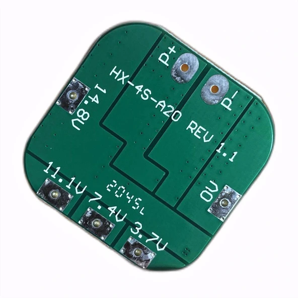 4S 20A BMS 18650 Lipo Pil Balans Koruma Devresi - Resim 6