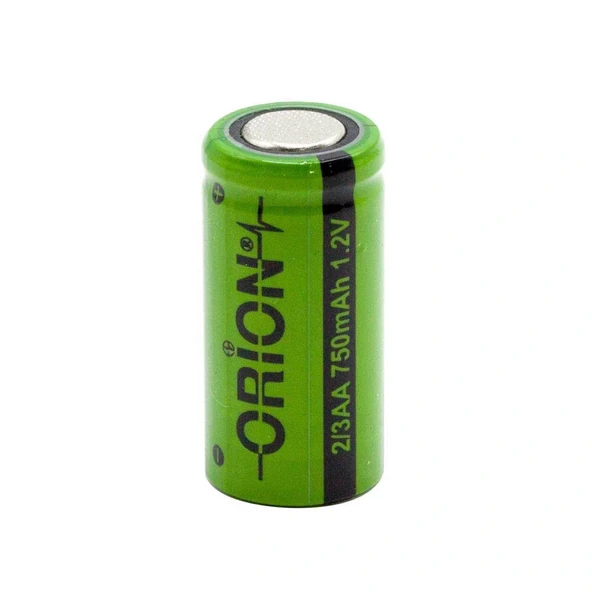 Orion 1.2V Ni-Mh 2/3AA 750mAh Şarj Edilebilir Pil ürün görseli 1