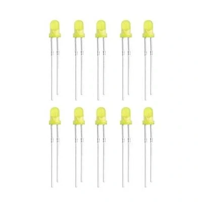 3mm Sarı Led Paketi - 10 Adet ürün görseli 1