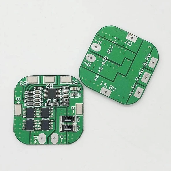 4S 20A BMS 18650 Lipo Pil Balans Koruma Devresi - Resim 3