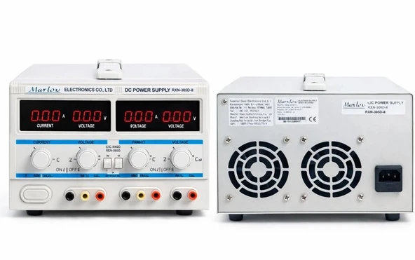 RXN-305D-II 2x30V 0-5A Çift Çıkışlı Trafolu Ayarlı Güç Kaynağı ürün görseli 1