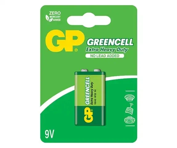 GP Greencell GP1604G 9 V Pil Blister ürün görseli 1