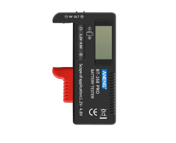 ANENG BT-168 PRO Dijital Pil Test Cihazı ürün görseli 1