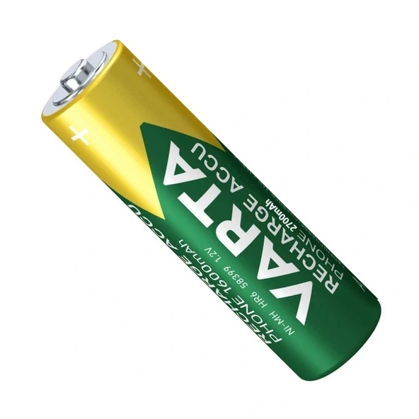 Varta 2700mAh AA Şarj Edilebilir Pil 2'li Paket ürün görseli 1