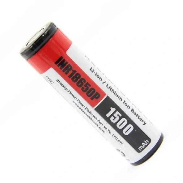 Orion 18650p 3.7V 1500mAh 15C Şarj Edilebilir Li-ion Pil ürün görseli 1