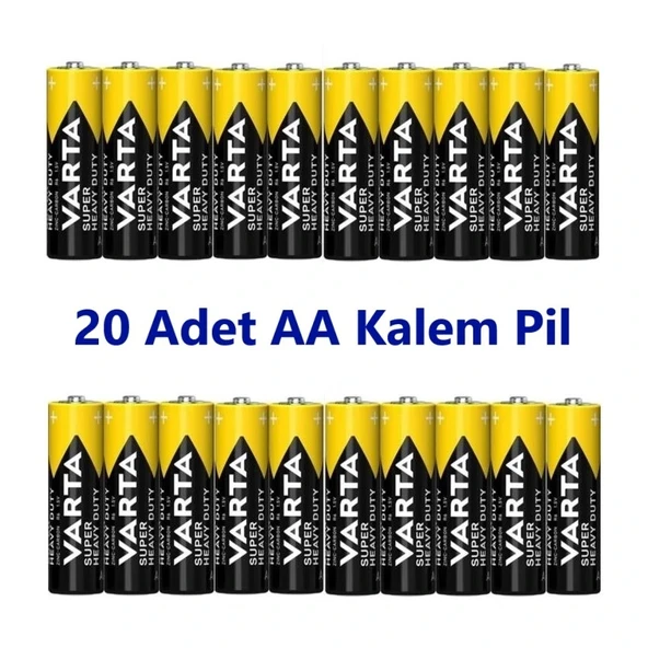 Varta Superlife 2006 AA Kalem Pil 20'li ürün görseli 1