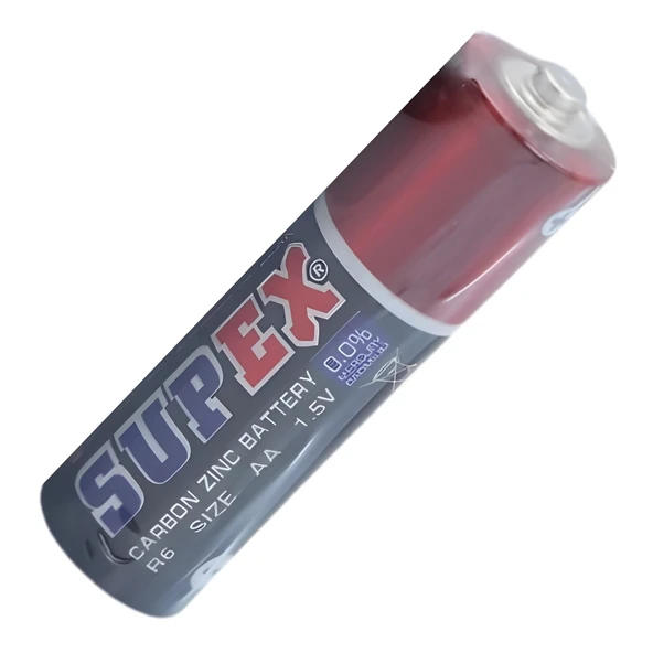 Supex R6/AA Alkalin Çinko Karbon Kalem Pil ürün görseli 1