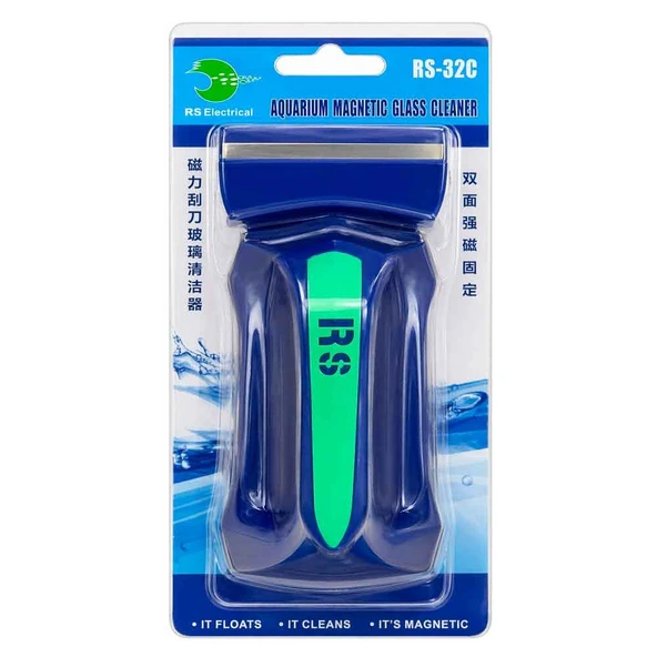 RS 32C Jiletli Akvaryum Cam Sileceği Mıknatıslı 6-10 mm ürün görseli 1