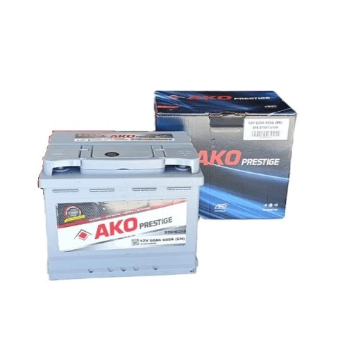 Ako Prestige 12V 60Ah 600A Start Stop Efb Akü (Üretim Tarihi:2026) ürün görseli 1