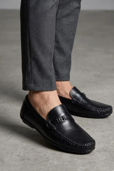 Pierre Cardin 90305 Erkek Hakiki Deri Loafer Günlük Ayakkabı ürün görseli 1